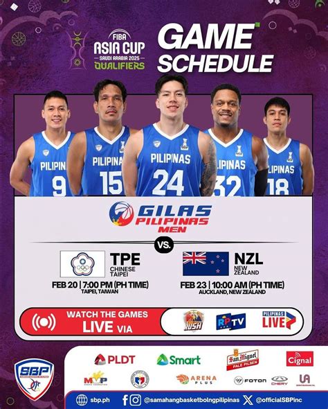 schedule of gilas|Game Schedules Archives .
